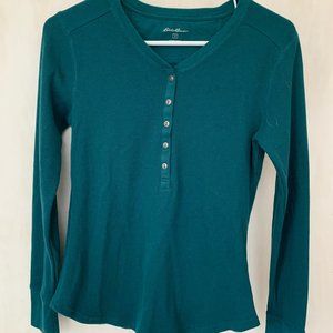 Green Thermal Eddie Bauer shirt